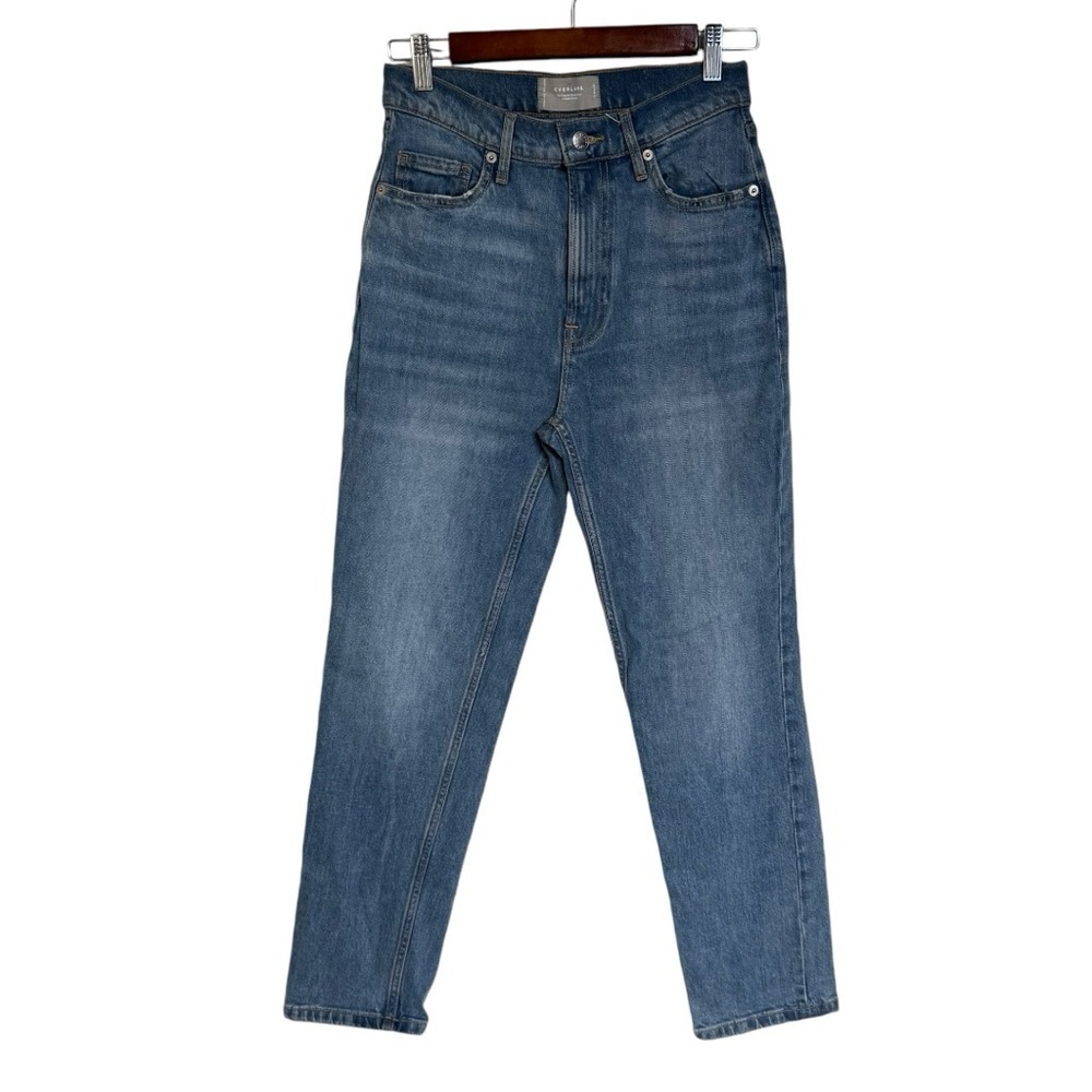 Everlane The Original Cheeky Jean Vintage Wash Organic Cotton Women's Size 25
